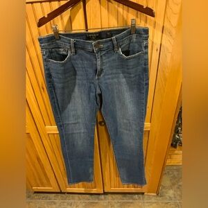 Lucky Brand Cropped Blue Jeans